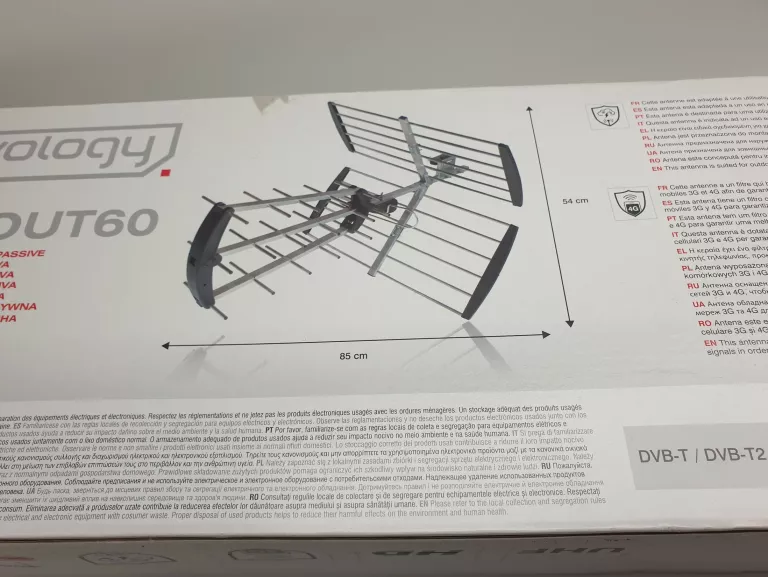 ANTENA ZEWNĘTRZNA EVOLOGY EVOOUT60 KOMPLET