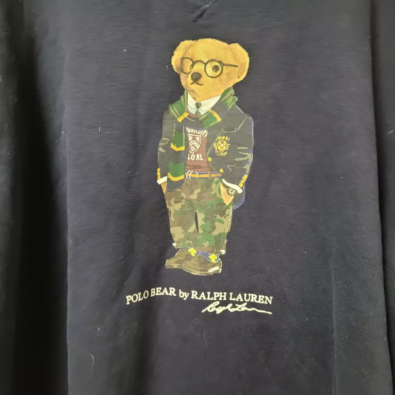 OGROMNA BLUZA POLO RALF LAUREN 3XL GRANATOWA