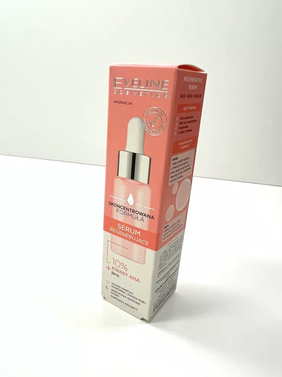 EVELINE SERUM REGENERACJA 10% KWASY AHA 18ML