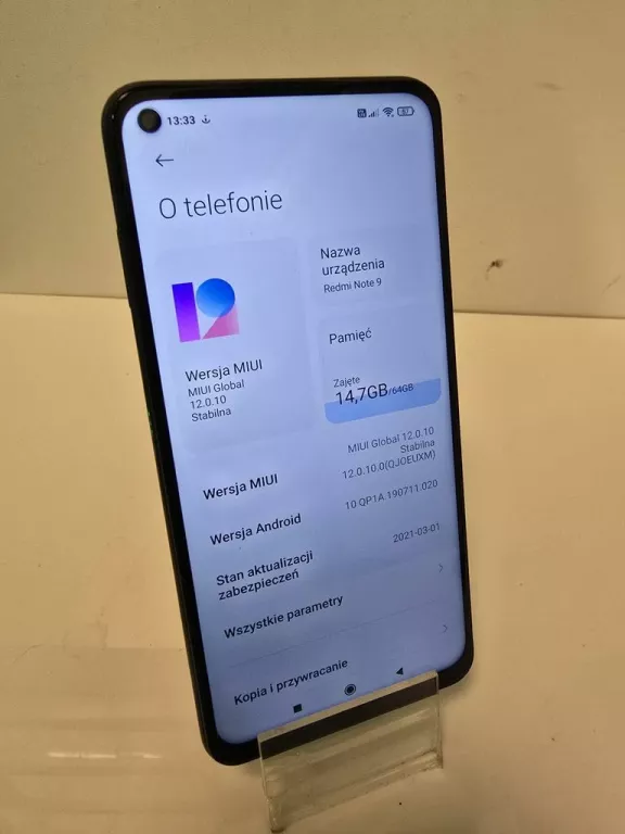 TELEFON REDMI NOTE 9 3/64GB SOLO