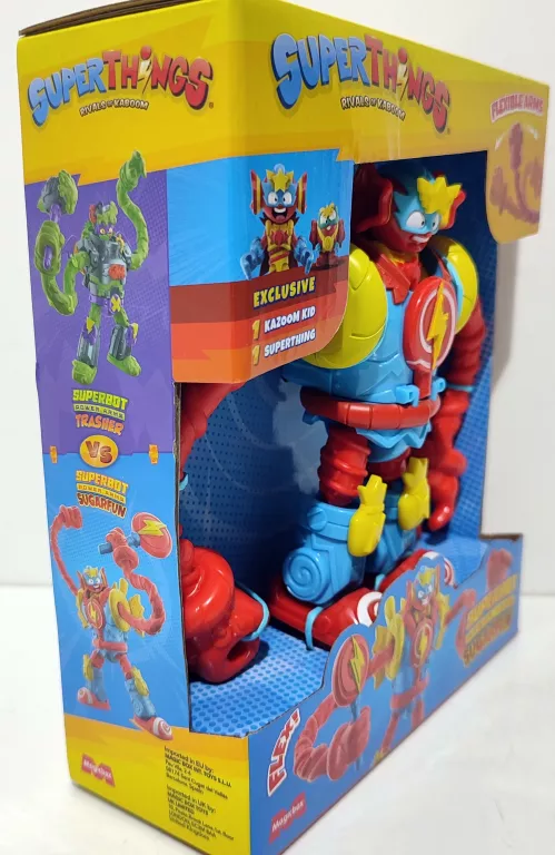 SUPERTHINGS ZINGS SUPERBOT POWER ARMS SUGARFUN