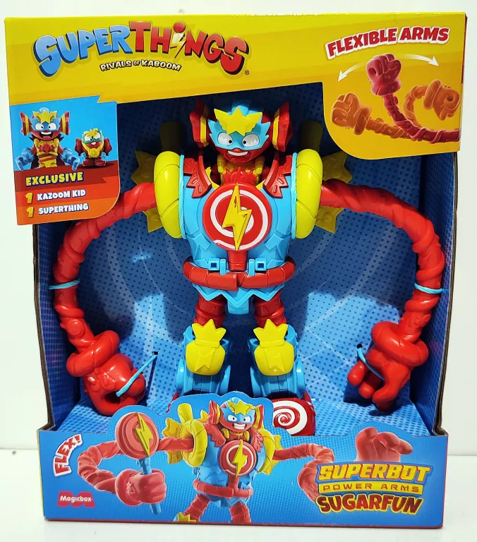 SUPERTHINGS ZINGS SUPERBOT POWER ARMS SUGARFUN