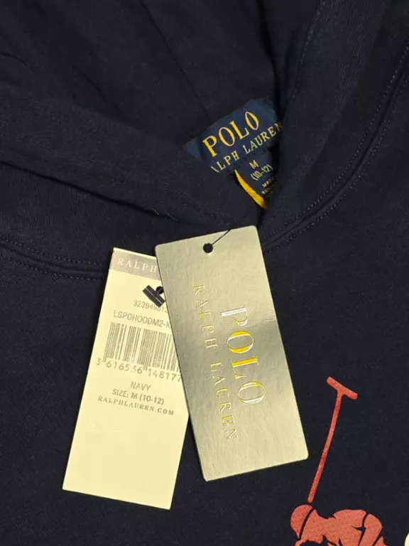 BLUZA Z KAPTUREM RALPH LAUREN M (10-12)