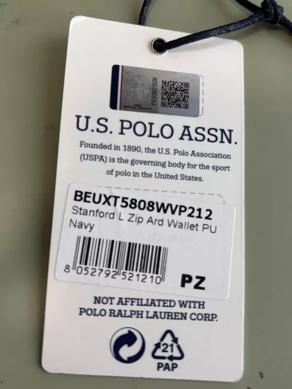 DUŻY PORTFEL U.S. POLO ASSN. GRANATOWY