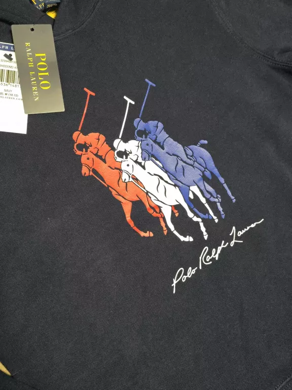 BLUZA Z KAPTUREM RALPH LAUREN M (10-12)
