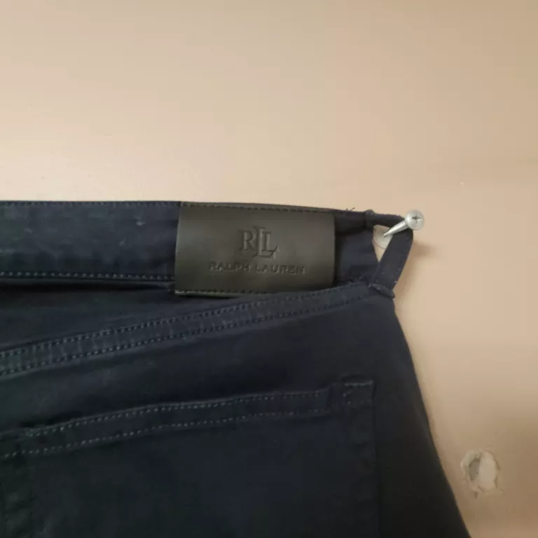 SPODNIE POLO RALF LAUREN GRANATOWE ROZMIAR 6/38