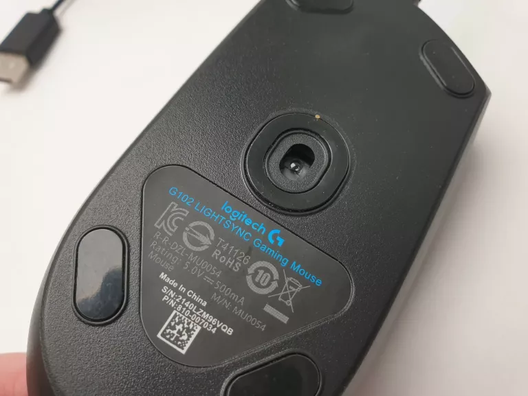 MYSZ PRZEWODOWA LOGITECH G102 KOMPLET