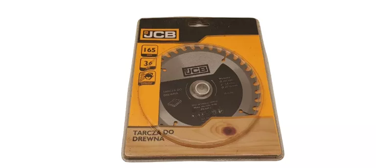 JCB TARCZA DO DREWNA 165MM 36 ZEBY