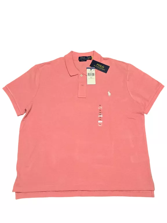 KOSZULKA POLO RALPH LAUREN RÓŻOWA XL