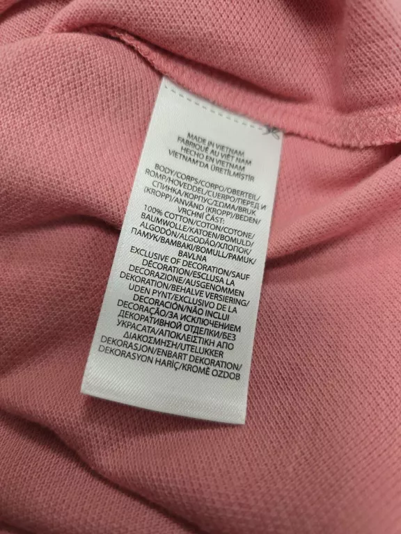 KOSZULKA POLO RALPH LAUREN RÓŻOWA XL