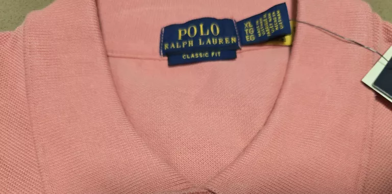 KOSZULKA POLO RALPH LAUREN RÓŻOWA XL
