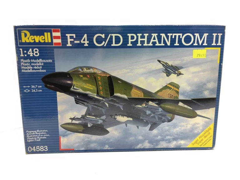 MODEL REVELL 04583 F-4 C/D PHANTOM II 1:48