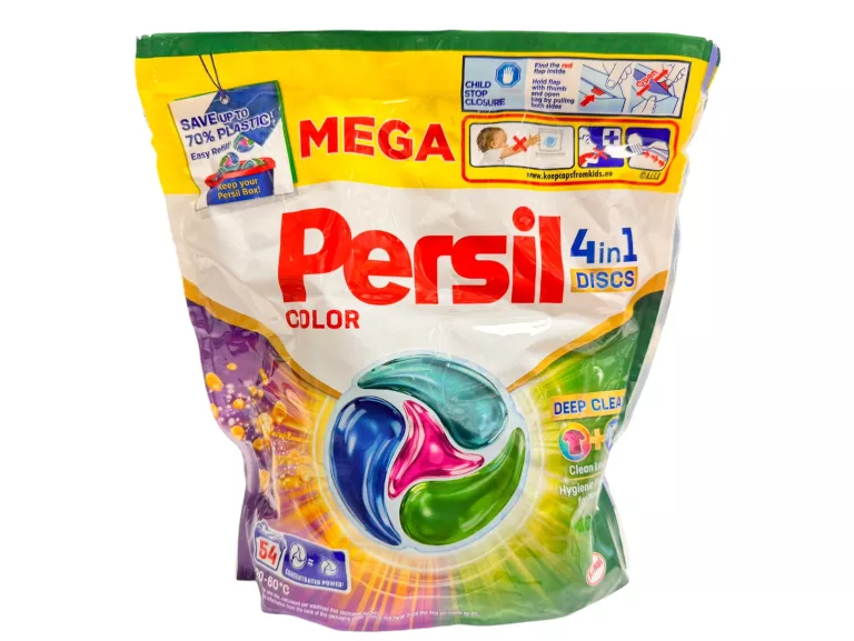 KAPSUŁKI DO PRANIA PERSIL COLOR DISCS 4W1 54SZT