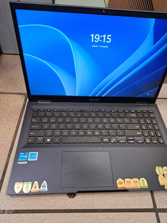 ASUS EXPERTBOOK B1502CB 16/256GB INTER CORE I3 WIN11 PRO KOMPLET