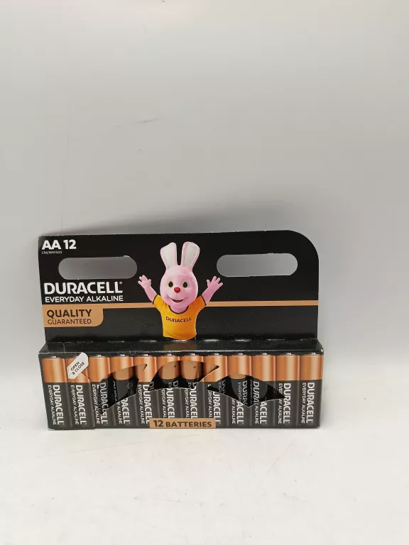 BATERIE ALKALICZNE DURACELL 12 SZT AA