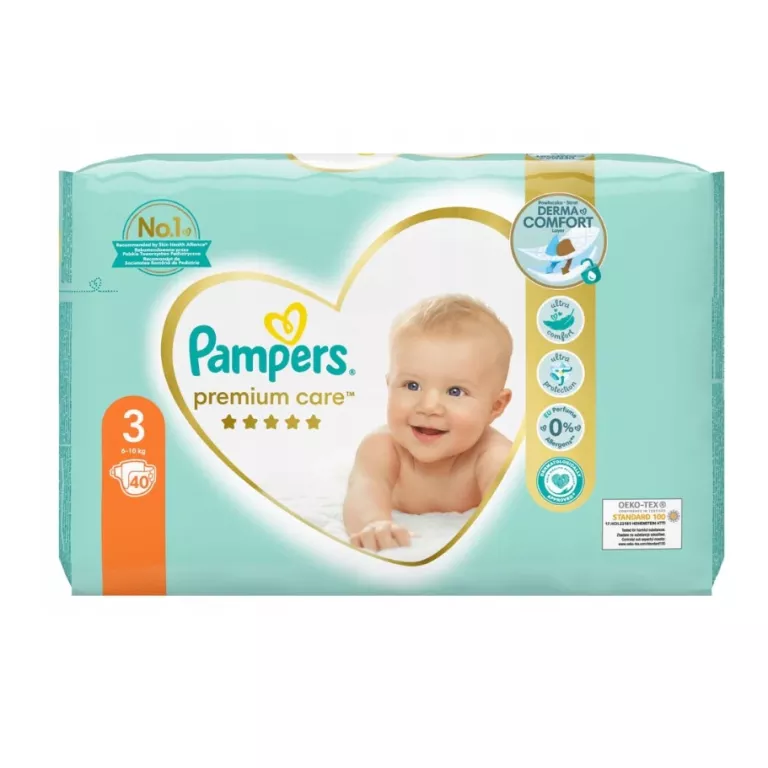 PAMPERS 3 40 SZTUK