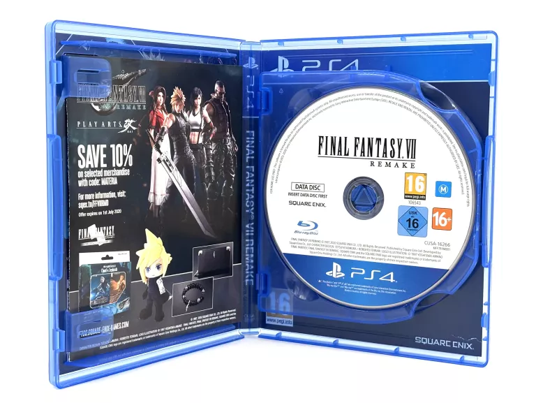 GRA PLAYSTATION 4 FINAL FANTASY VII REMAKE (PS4) PUDEŁKO