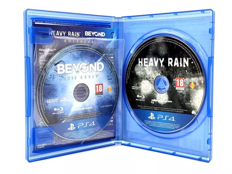 GRA PLAYSTATION 4 HEAVY RAIN AND BEYOND DWIE DUSZE (PS4) PUDEŁKO