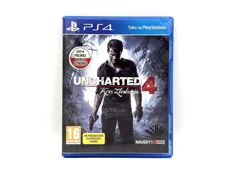 GRA PLAYSTATION 4 UNCHARTED 4 KRES ZŁODZIEJA (PS4) PUDEŁKO