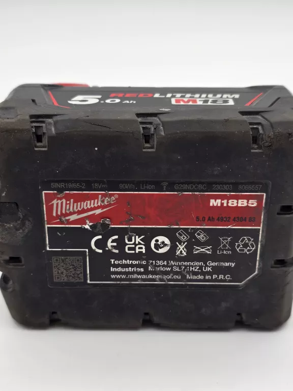 BATERIA MILWAUKEE M18 5AH