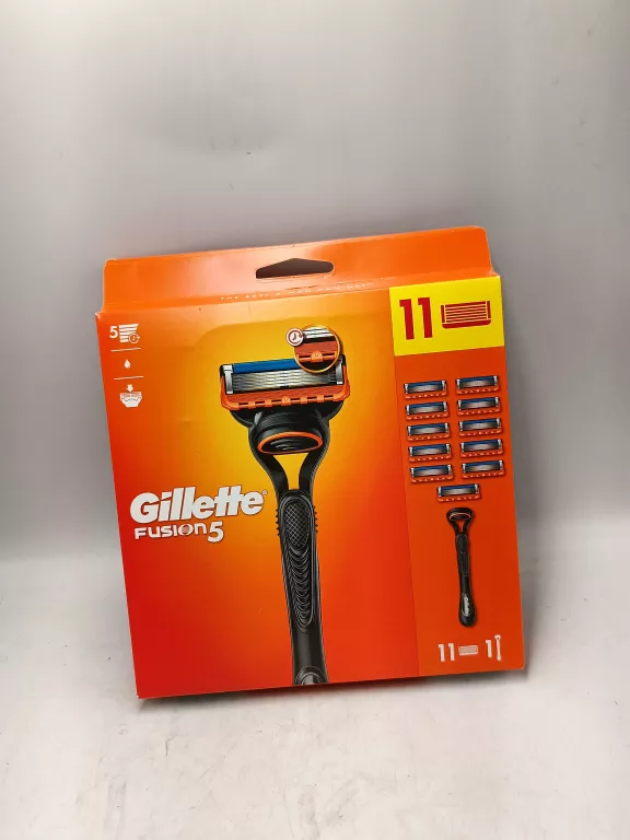 MASZYNKA DO GOLENIA GILLETTE FUSION 5  + 11SZT OSTRZY