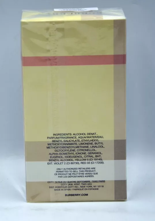 BURBERRY LONDON WODA PERFUMOWANA 100ML