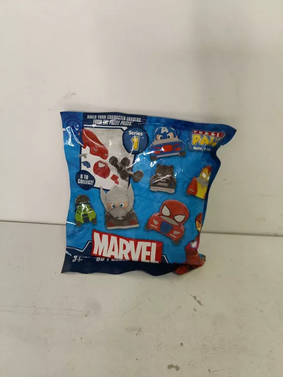 MARVEL 3D PUZZLE ERASER PALZ BUILD