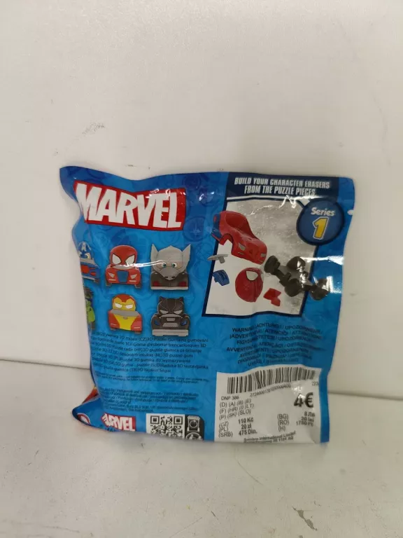 MARVEL 3D PUZZLE ERASER PALZ BUILD