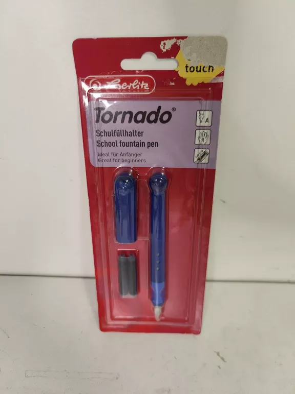 PIÓRO + 2 NABOJE HERLITZ TORNADO