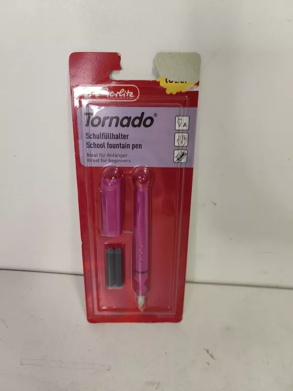 PIÓRO + 2 NABOJE HERLITZ TORNADO