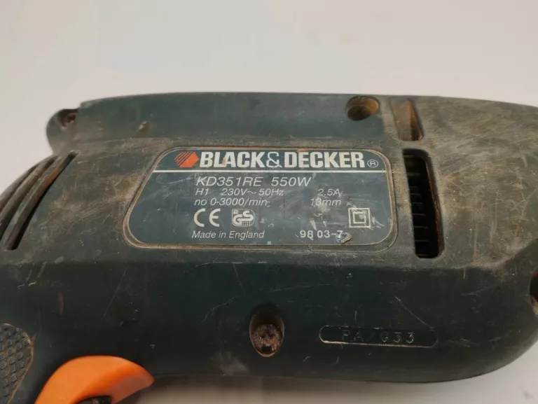 WIERTARKA BLACK DECKER KD351RE