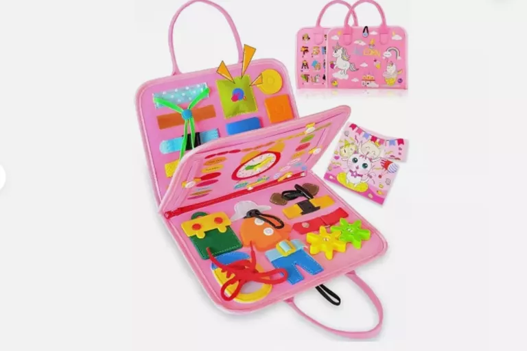 BUSY BOARD MONTESSORI 1 2 3 4 YEAR TABLICA KREATYWNA