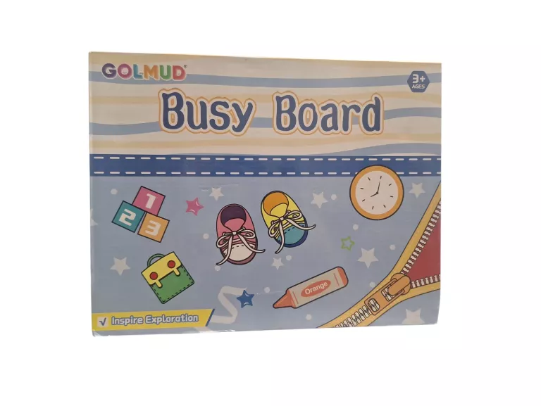 BUSY BOARD MONTESSORI 1 2 3 4 YEAR TABLICA KREATYWNA