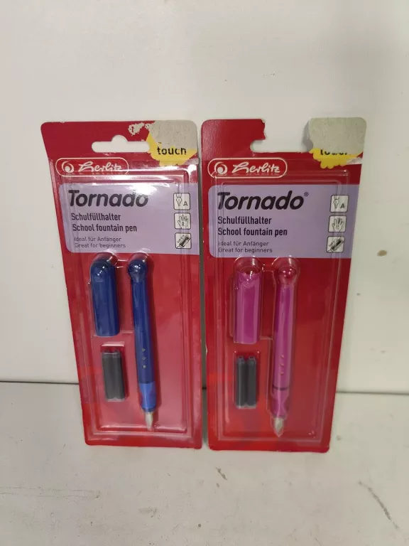 PIÓRO + 2 NABOJE HERLITZ TORNADO