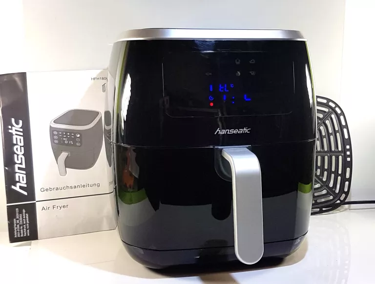 AIR FRYER 6L HANSEATIC HFH1800-6BD XXL NA GORĄCE POWIETRZE