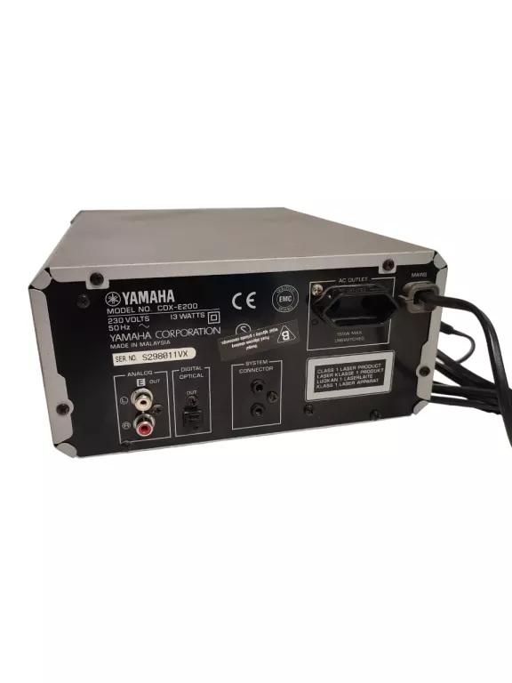 AMPLITUNER YAMAHA RX-E200 + KOLUMNY NX-E200 + ODWTARZACZ CDX-E200 KOMPLET