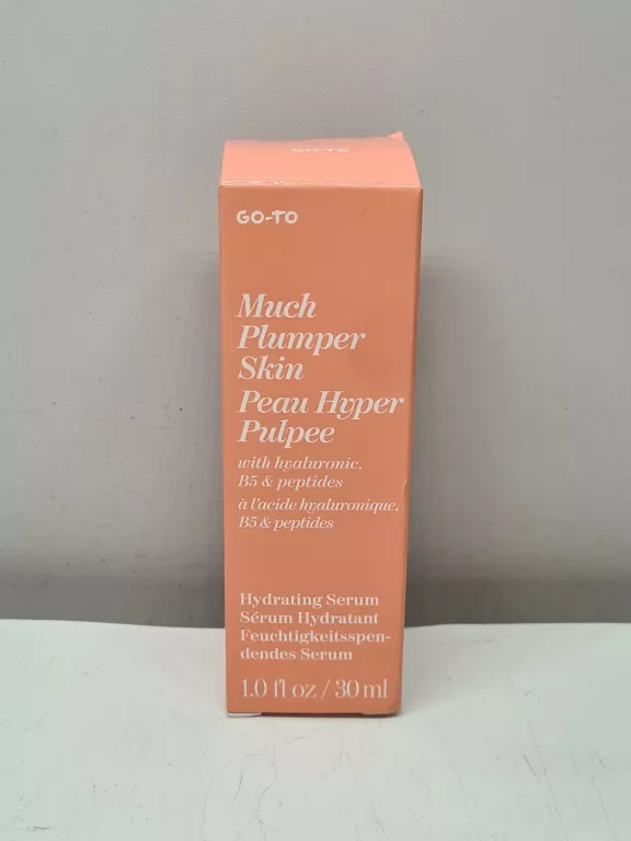 GO TO MUCH PLUMPER SKIN SERUM NAWILŻAJĄCE