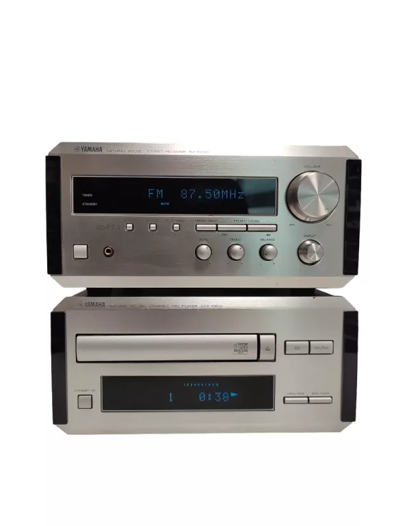 AMPLITUNER YAMAHA RX-E200 + KOLUMNY NX-E200 + ODWTARZACZ CDX-E200 KOMPLET