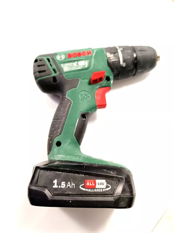 WIERTARKO-WKRĘTARKA AKUMULATOROWA PSB 1800 LI-2 + AKUMULATOR 1,5AH BOSCH