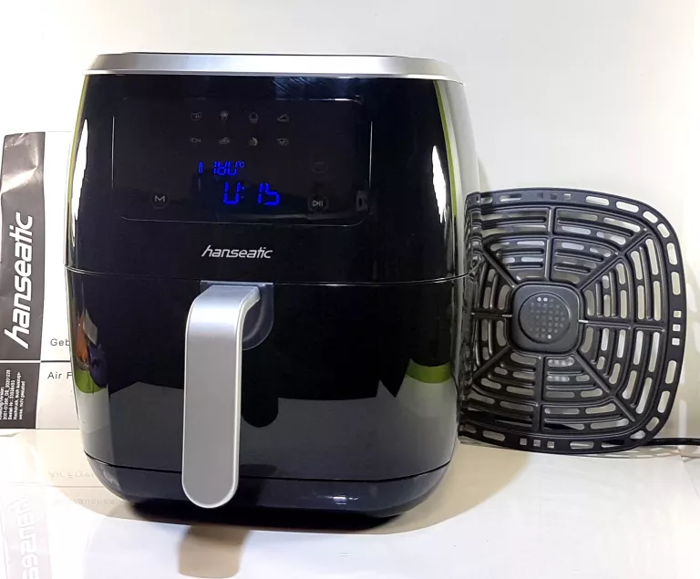 AIR FRYER 6L HANSEATIC HFH1800-6BD XXL NA GORĄCE POWIETRZE