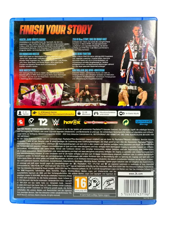 GRA WWE 2K24 PS5