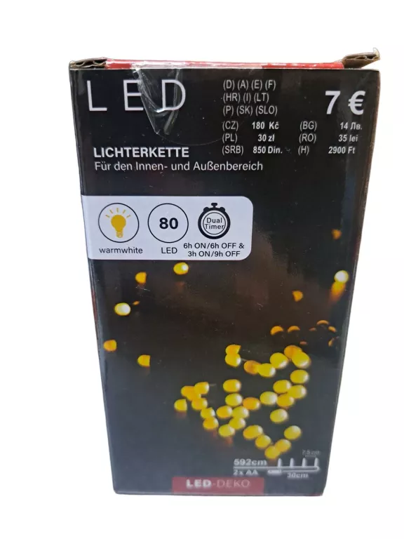 LAMPKI LED 80 POLECAMY