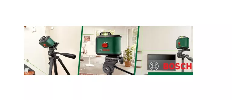 LASER KRZYŻOWY PLL UNIVERSALLEVEL 360 BOSCH + STATYW 150 CM