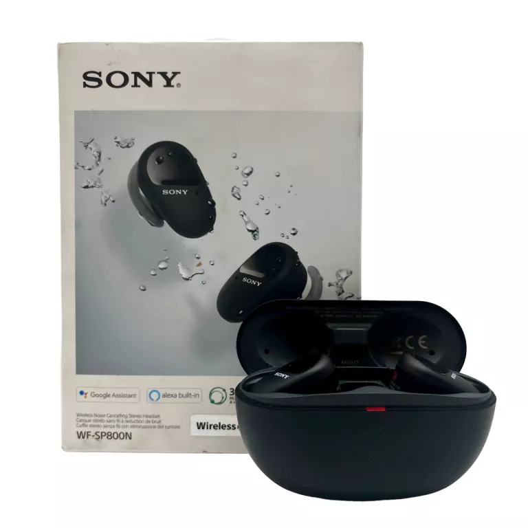 SŁUCHAWKI BEZPRZEWODOWE DOKANAŁOWE SONY WF-SP800N