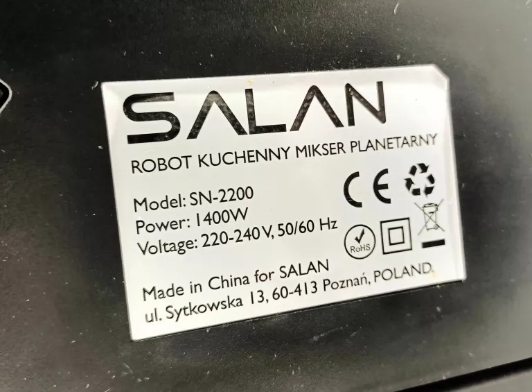 ROBOT PLANETARNY SALAN SN-2200
