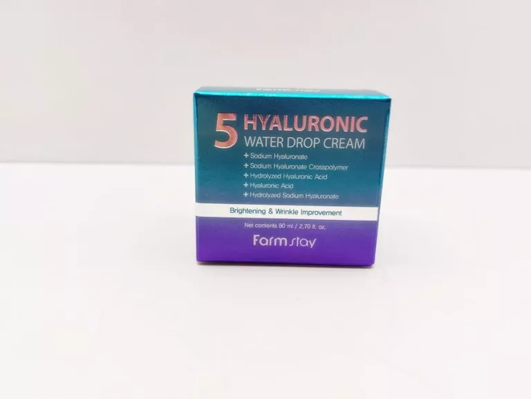 KREM DO TWARZY Z KWASEM HIALURONOWYM FARMSTAY HYALURONIC 5 WATER DROP 80ML
