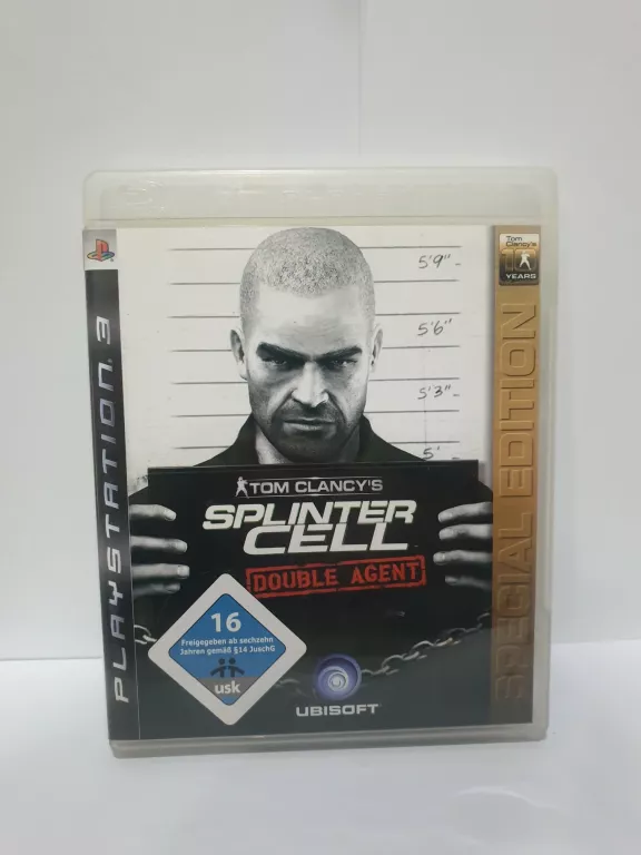 GRA PLAYSTATION 3: TOM CLANCY'S SPLINTER CELL DOUBLE AGENT