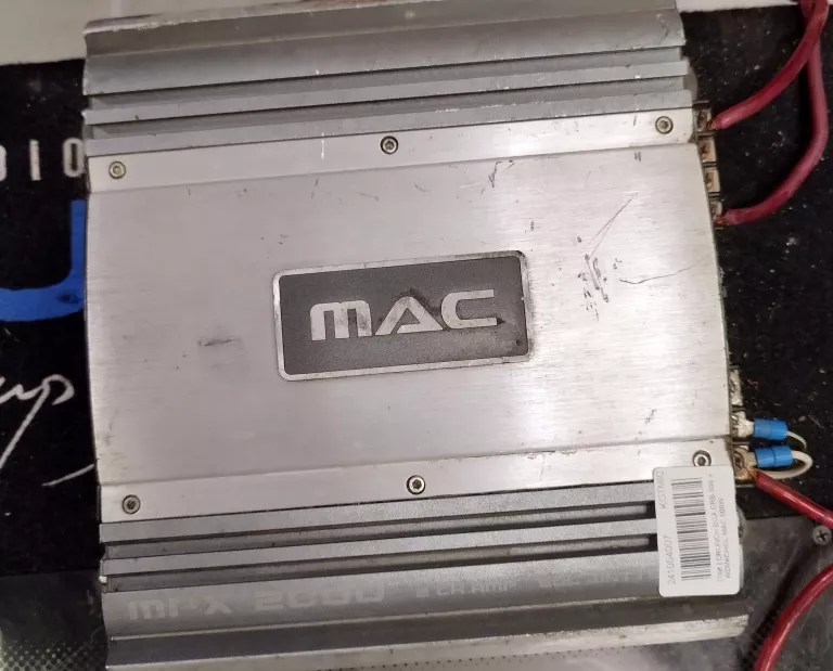 CRUNCH BOX CRB-500 + WZMACNIACZ MAC AUDIO MPX 2000