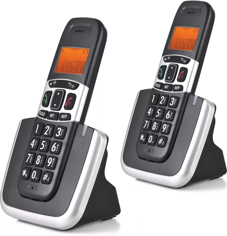 BEZPRZEWODOWY TELEFON STACJONARNY STACJA DOKUJĄCA ANGIELSKA WTYCZKA