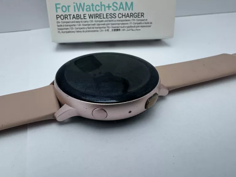 SAMSUNG GALAXY WATCH ACTIV 2 + ŁADOWARKA ZAMIENNIK